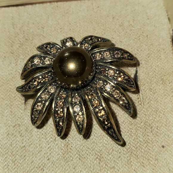 **HEIDI DAUS**  CHOCOLATE  "SUBLIME STAR" COLLECTORS RING **DICOUNTED SHIPPING** - Picture 1 of 12